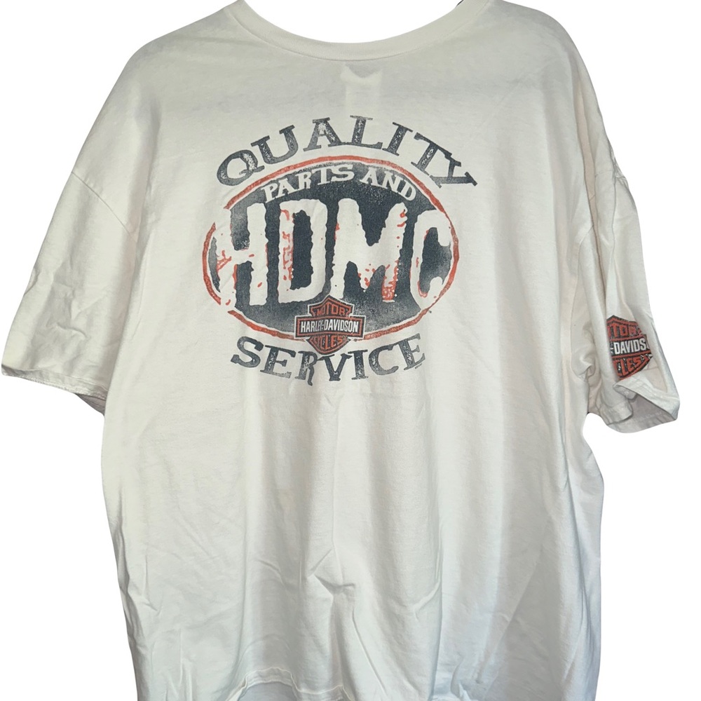 2015 Harley Davidson Tyler, Texas White Shirt